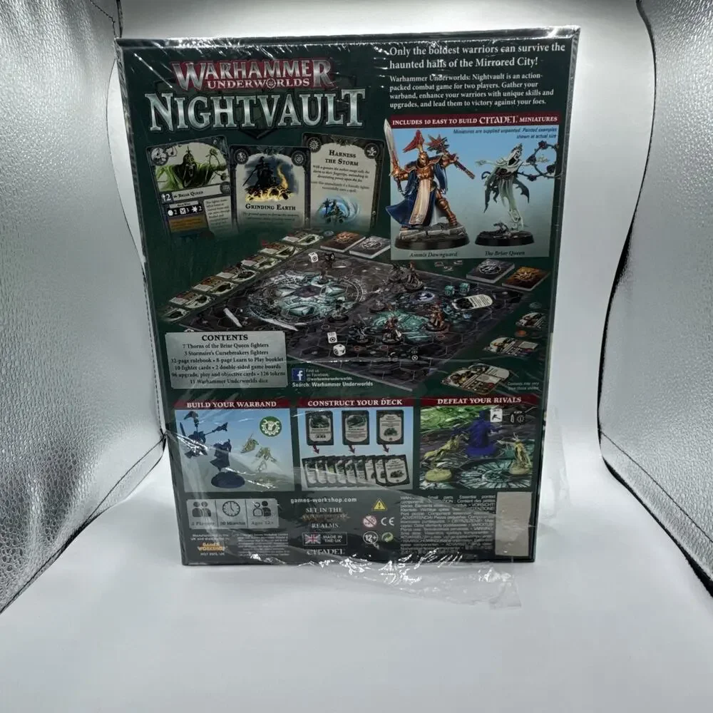 Warhammer Underworlds Lot Nightvault Core Set + 4 Warbands Shadespire